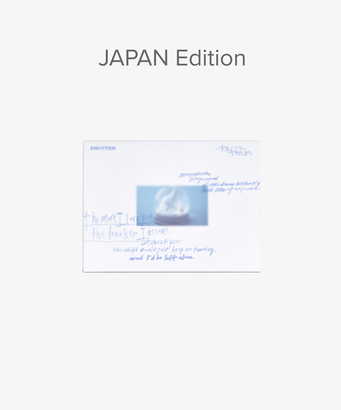 ENHYPEN - ROMANCE : UNTOLD -daydream- (JAPAN Edition)