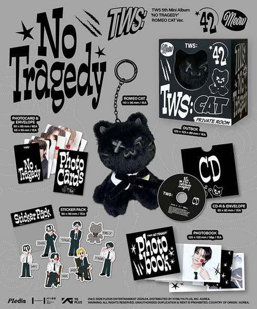 TWS - 5th Mini Album 'NO TRAGEDY' ROMEO CAT Ver. detail