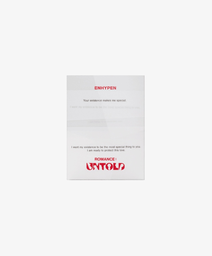 ENHYPEN - ROMANCE : UNTOLD (Weverse Albums Ver.)