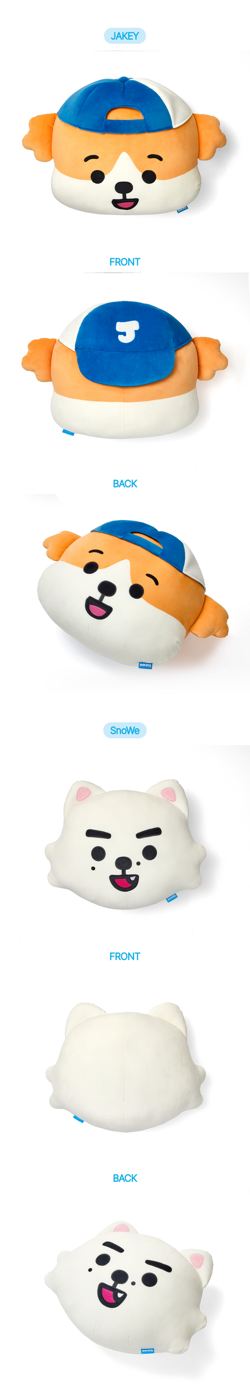 ENHYPEN Official Character ENCHIN Face Cushion image 4