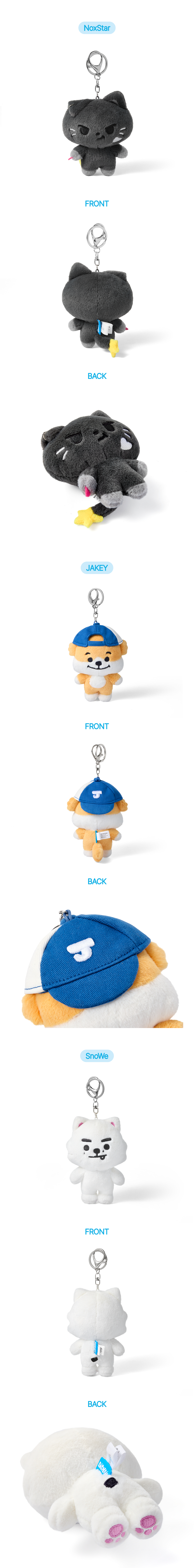 ENHYPEN Official Character ENCHIN Plush Keyring image 3