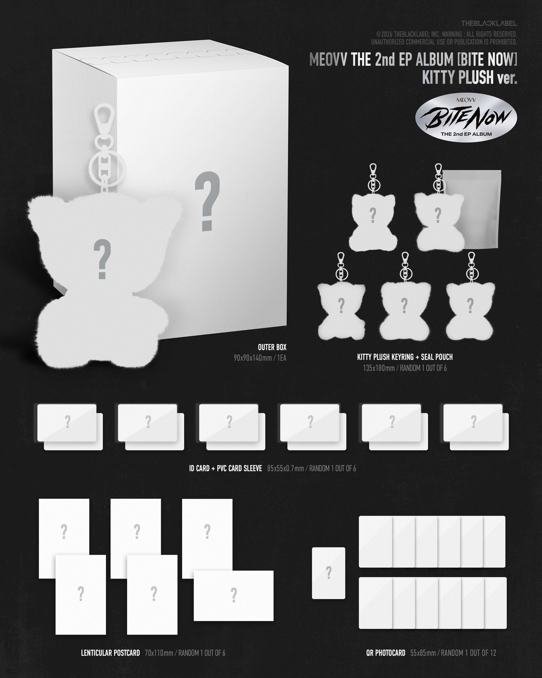 MEOVV - 2nd EP Album [BITE NOW] (Kitty Plush ver.) product details
