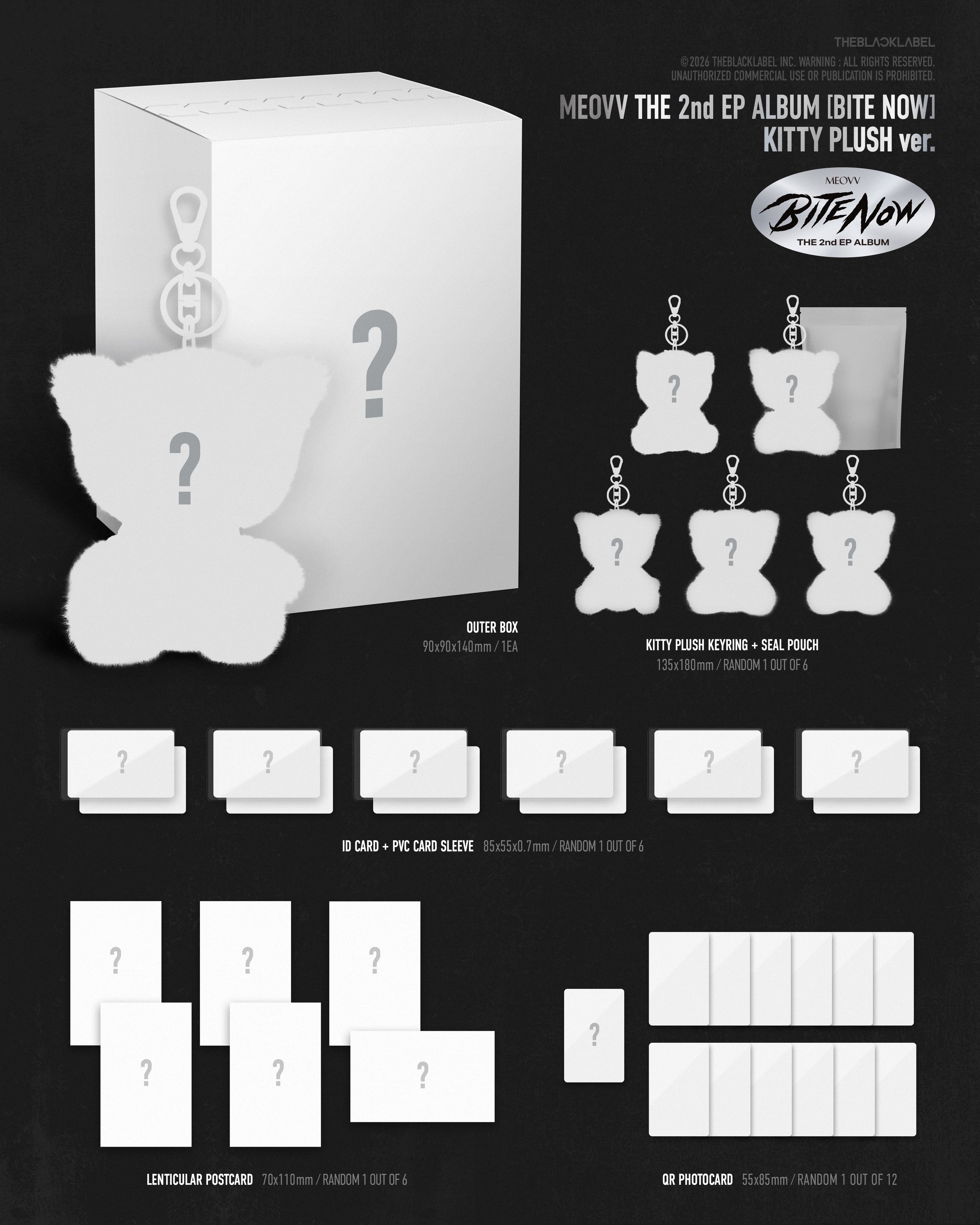 MEOVV - 2nd EP Album [BITE NOW] (Kitty Plush ver.) product details